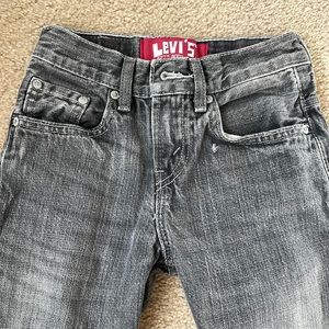 LEVI’S 527 Boy’s Slim Bootcut Distressed Jeans